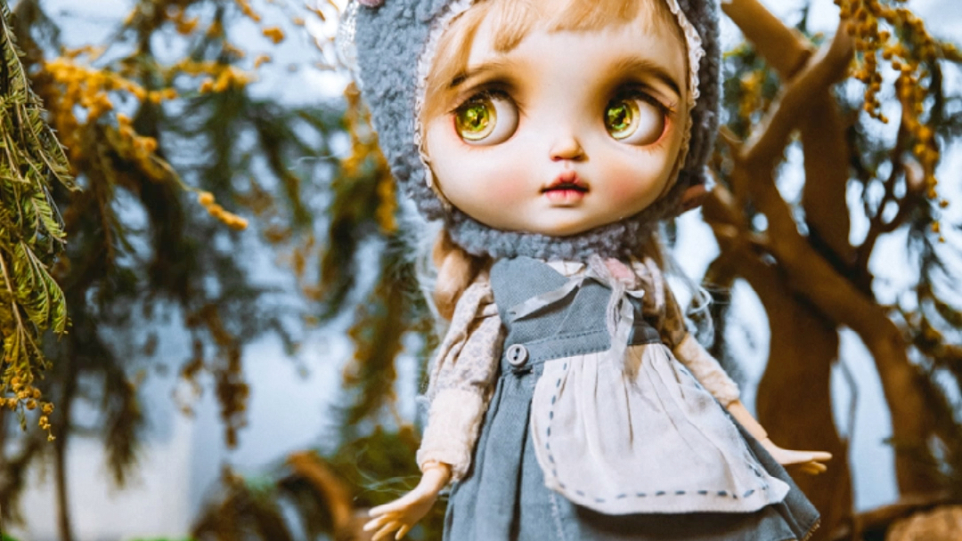 blythe 改娃 九姑娘情人节开箱视频