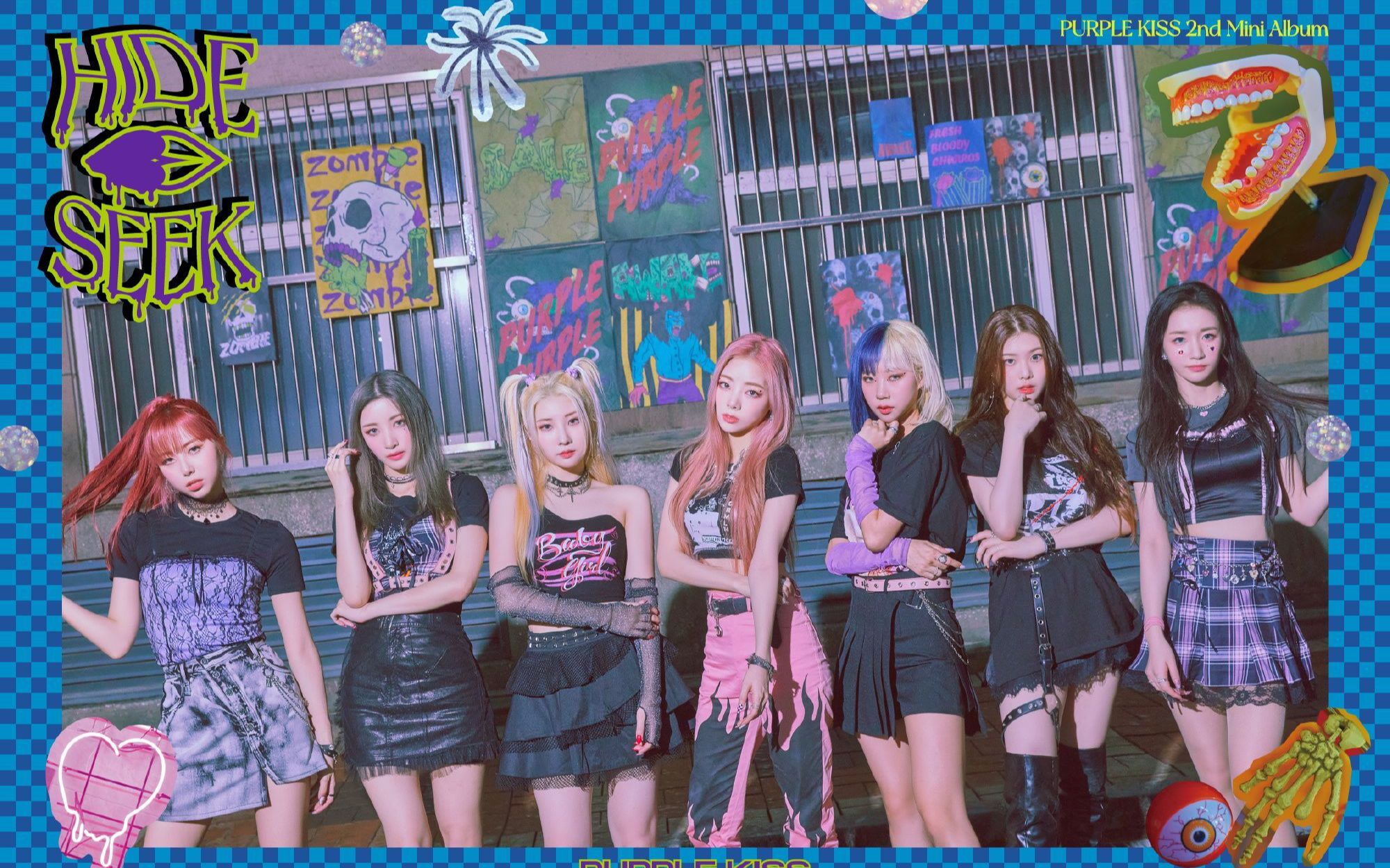 【purple kiss】被紫吻zombie洗脑了?可我怎么还在can we talk again!