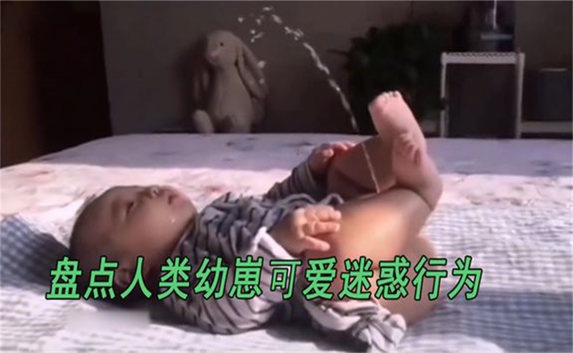 [图]盘点人类幼崽的可爱迷惑行为，你家有同款熊孩子吗