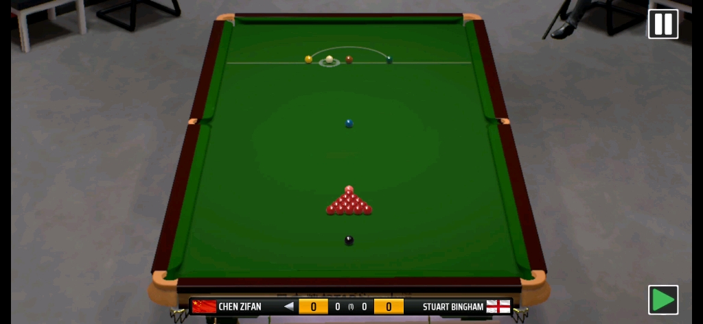 【斯诺克19】【snooker19】斯诺克单杆147系列第587个147!模拟2021斯诺克世锦赛资格赛第3轮!陈子凡vs宾汉姆!陈子凡轰单杆147分!哔哩哔哩bilibili