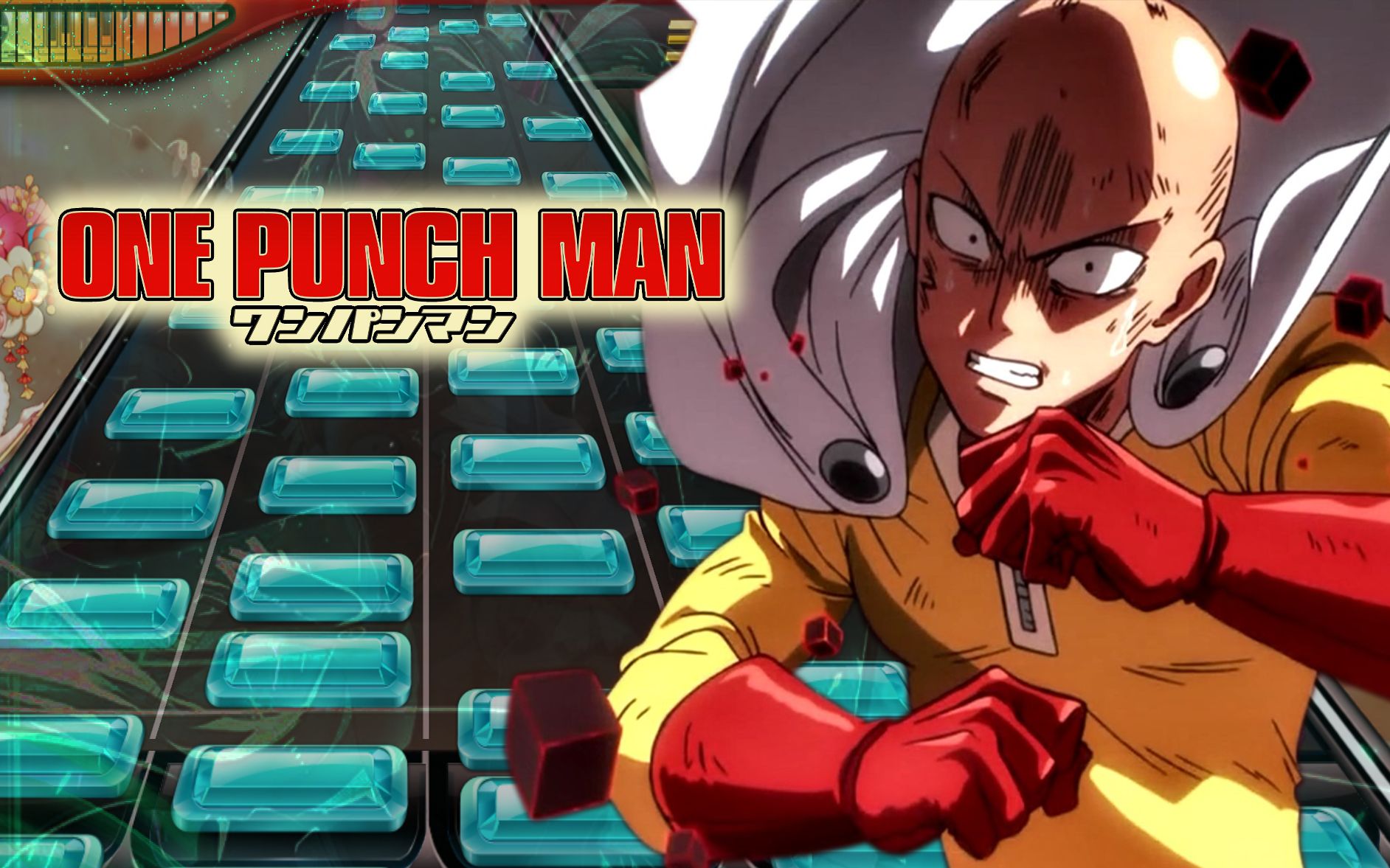 一拳超人×节奏大师〗充满抛瓦的一拳超人op,一起来玩胖次吧!