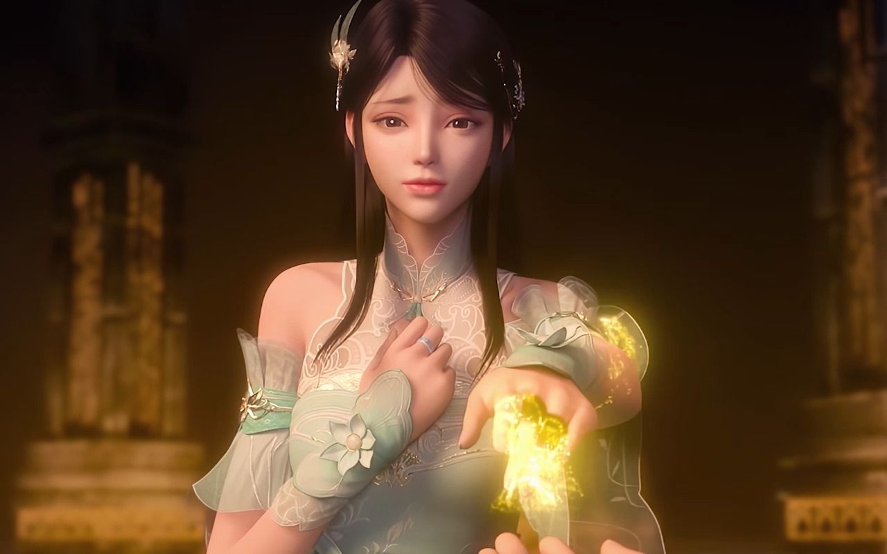 薰儿现身赠功法 情意绵绵难分离