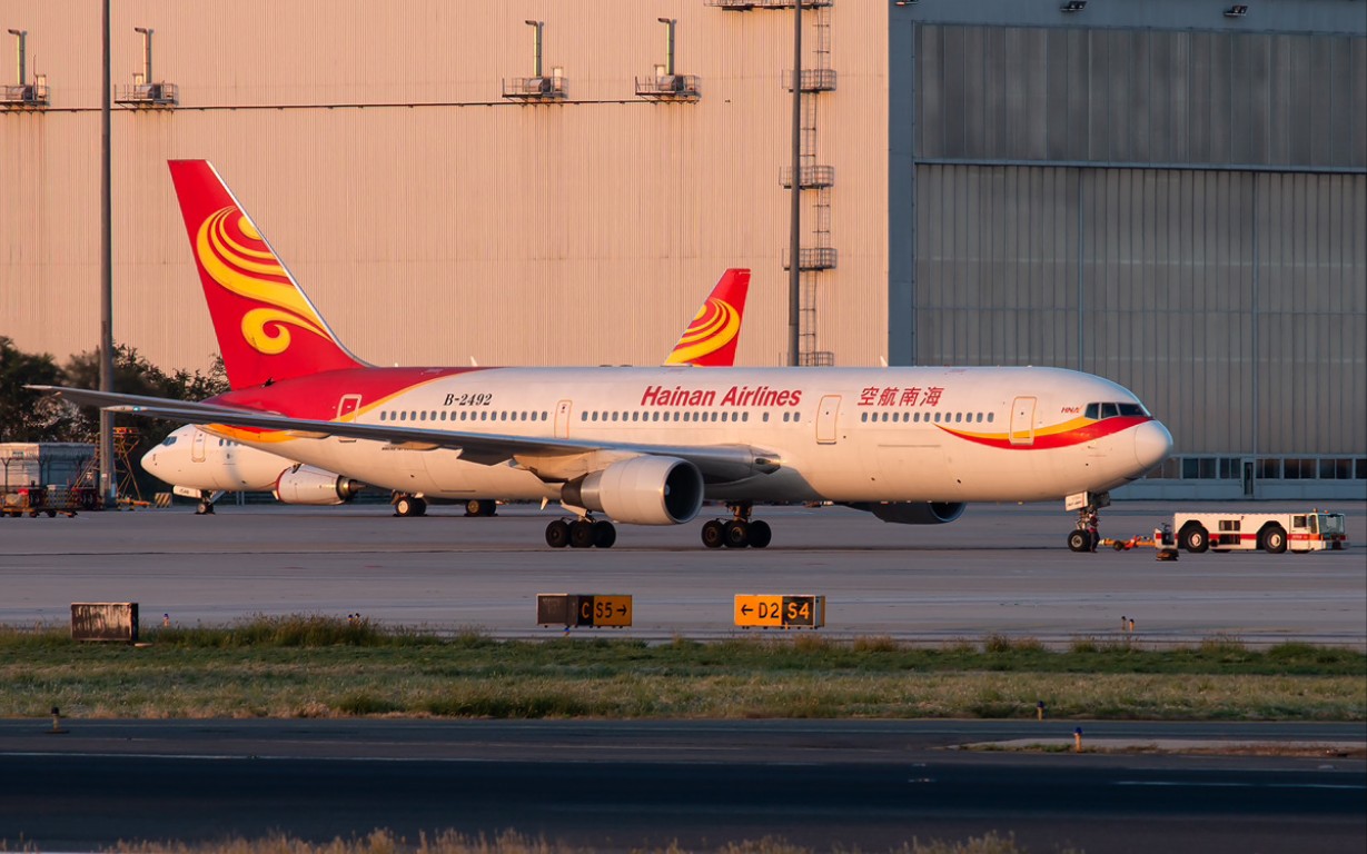 海南航空 b767机队历史(2002-2018)
