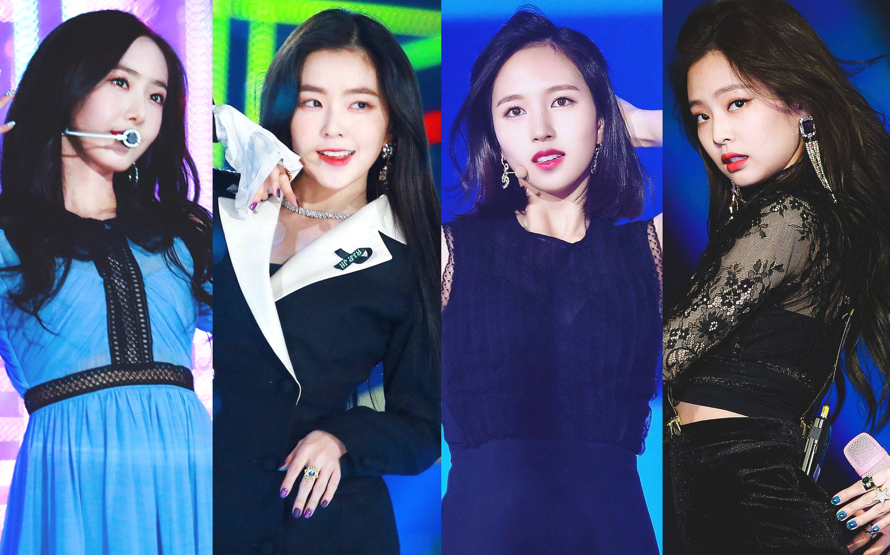 【2017sbs歌谣大战】jennie lisa rosé 信飞 银河 俞宙 艾琳 tzuyu