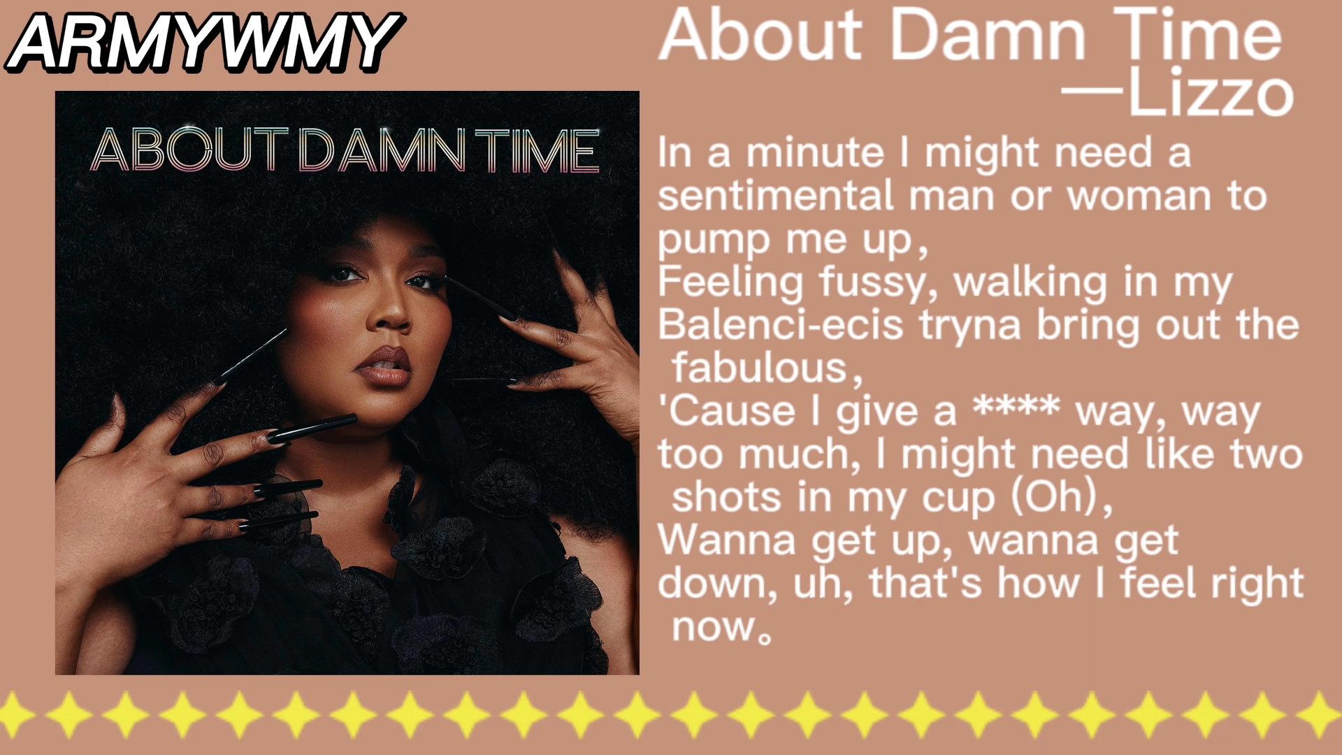 [图]『日推歌单』About Damn Time —Lizzo