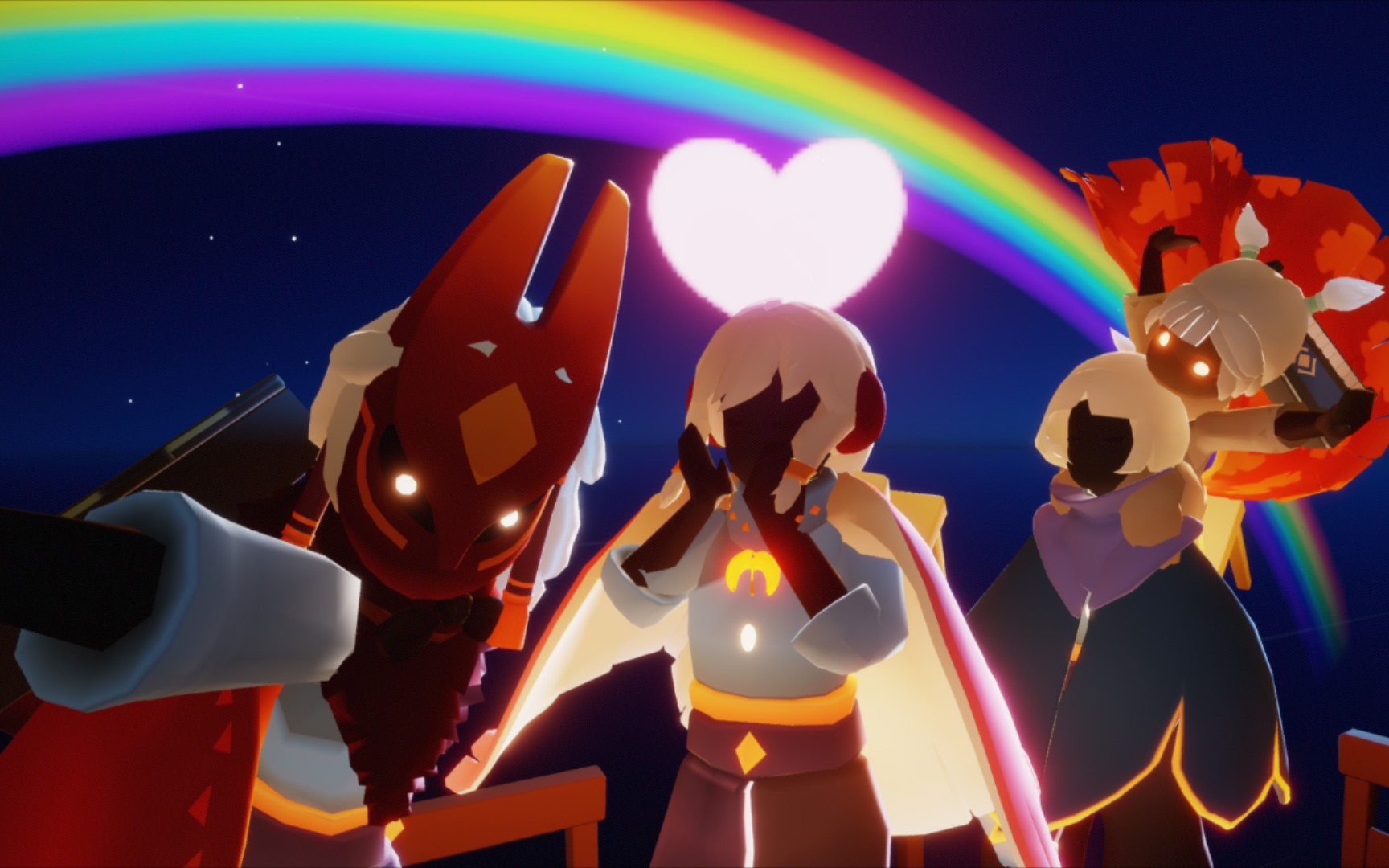 sky光遇我们认识一年半了现实向小问答