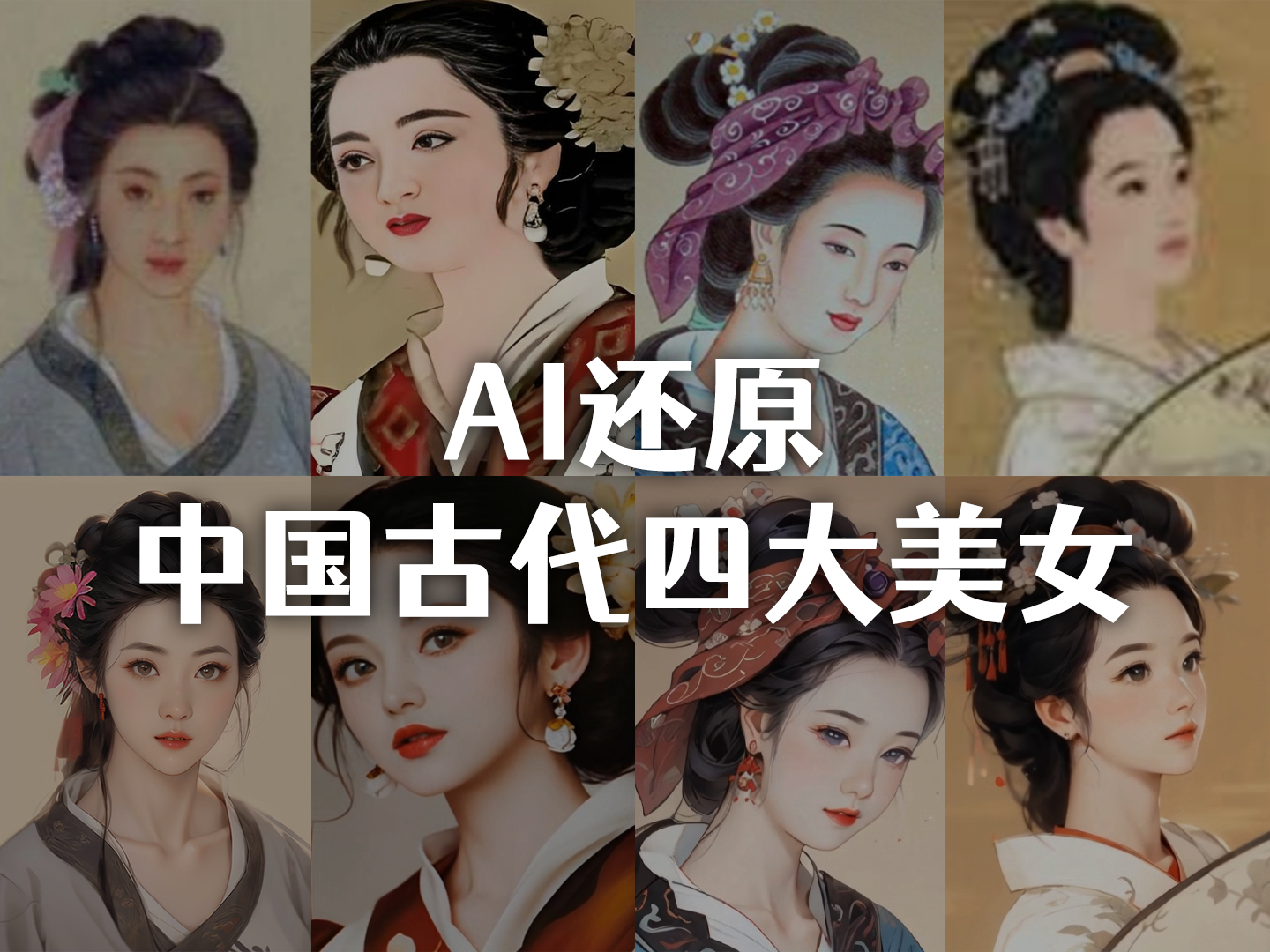 古代美女跳舞四大美女图片