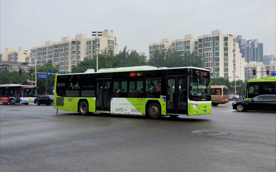 [北京公交]北京公交804路bj6123shevca-3(混动绿鹰)运行视频