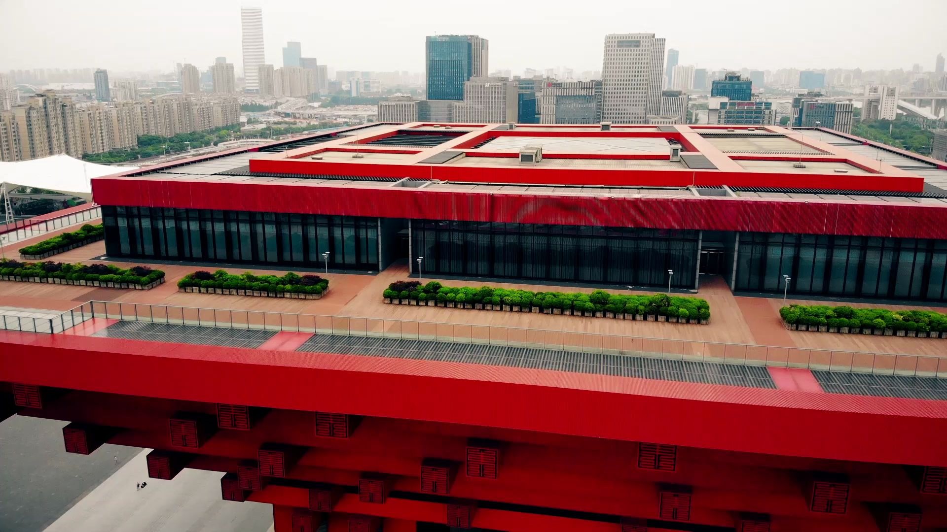 mavic mini 航拍 上海世博会 原中国馆 梅赛德斯-奔驰文化中心 南浦