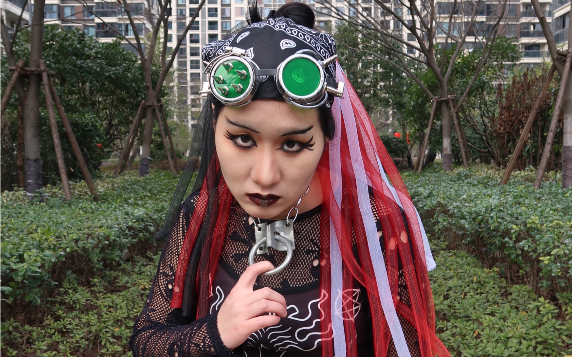 在生活里尽情舞动的快乐小丑赛博哥特工业舞蹈021