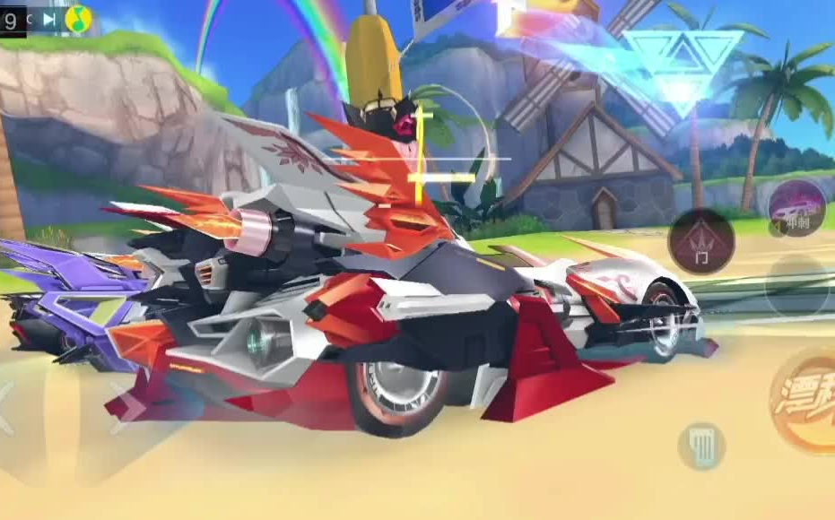 【qq飞车手游】超限激斗-库洛迪卡,能力很强,就是话有点多