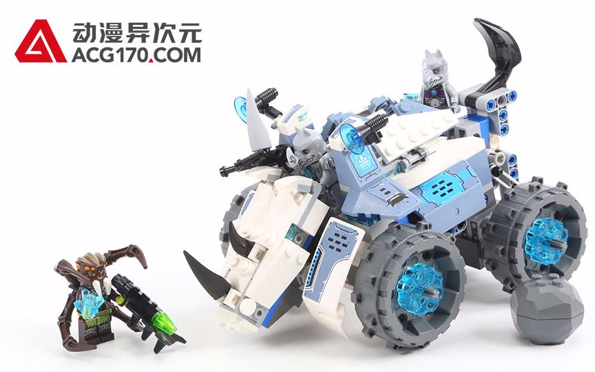 [图]【动漫异次元】乐高LEGO 气功传奇 70131 大力犀的悍犀抛石机