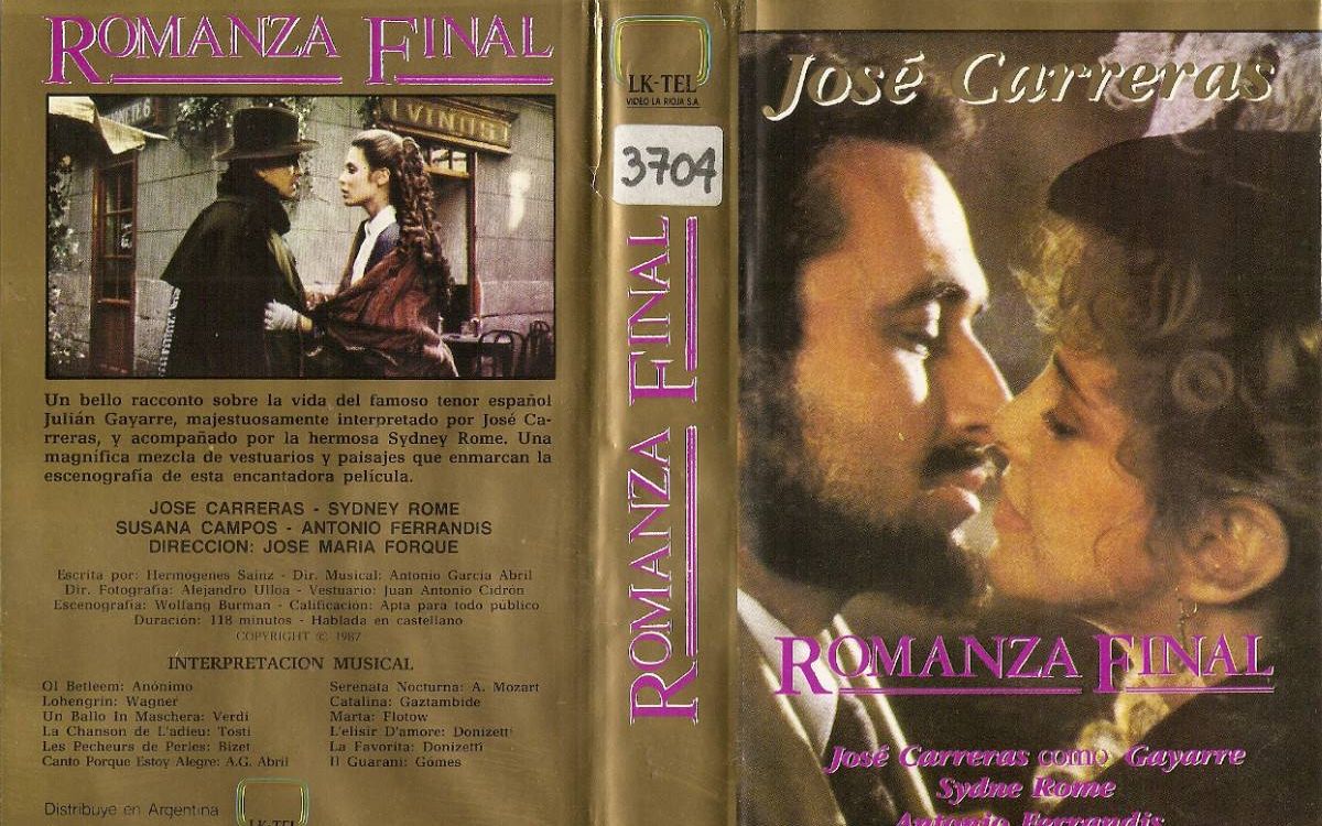 [图]【西语生肉】Romanza final (Gayarre)(1986)——卡雷拉斯主演