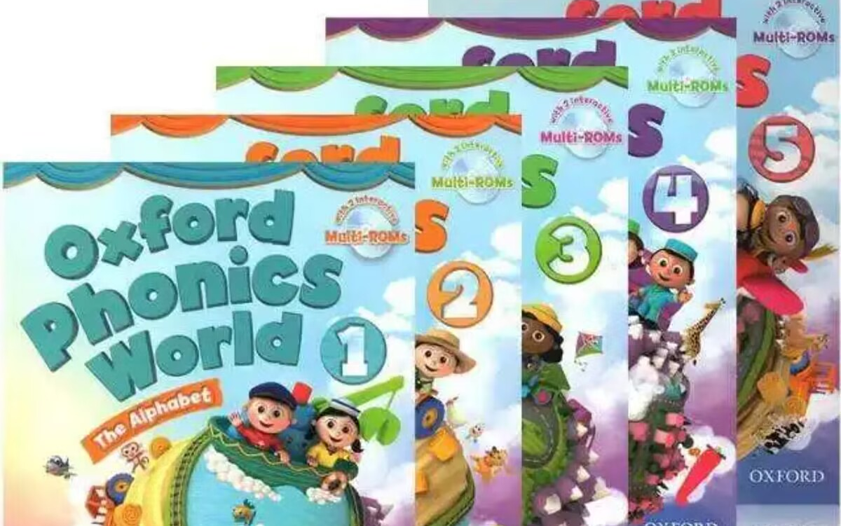 [图]【自然拼读】Oxford Phonics World 牛津自然拼读-茉莉老师配套课程1-5级别169节 视频课