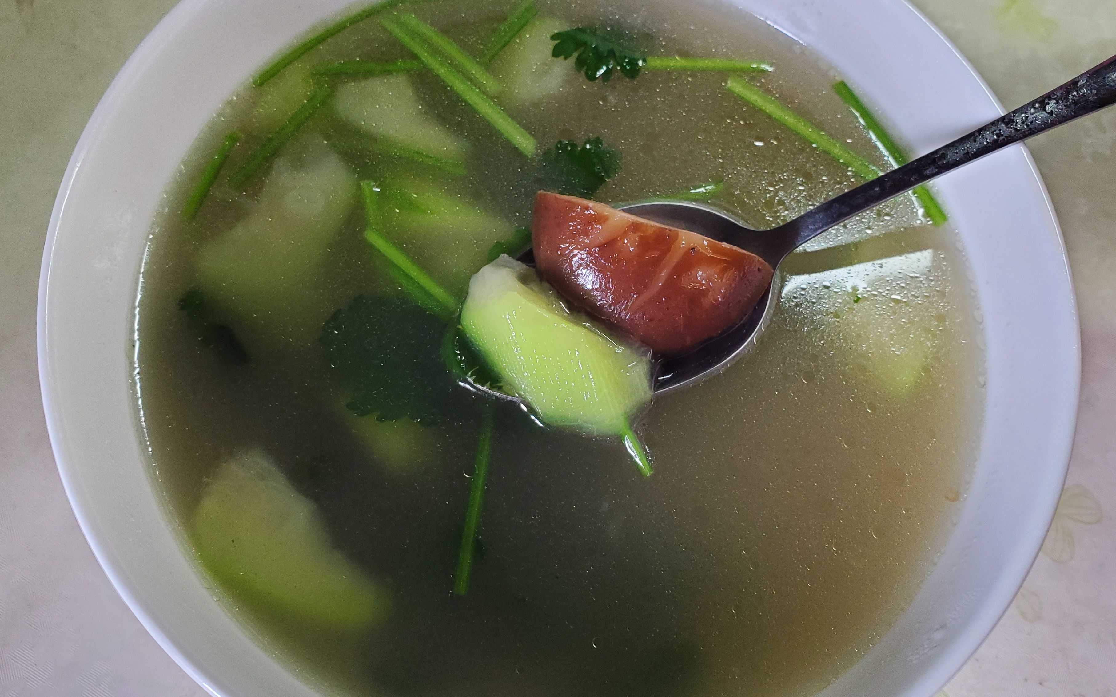 小l家常菜|香菇丝瓜汤,美味可口_哔哩哔哩 (゜-゜)つロ 干杯~-bili