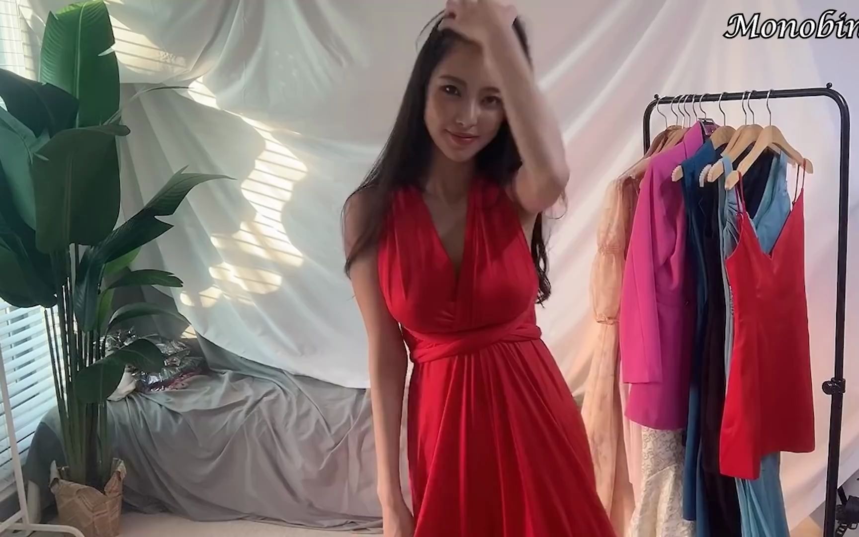 [图]韩国漂亮小姐姐约会女神装试穿 --  look book party dress fashion haul