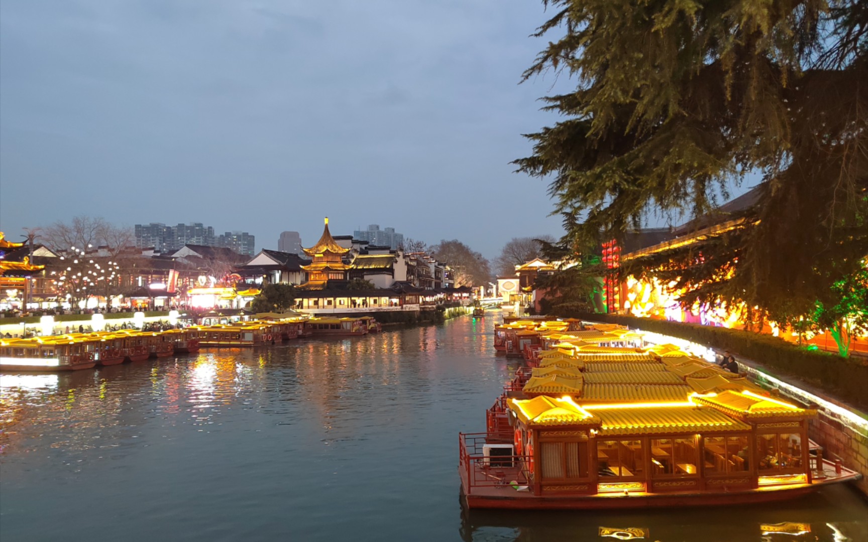 南京随行记之夜游秦淮河