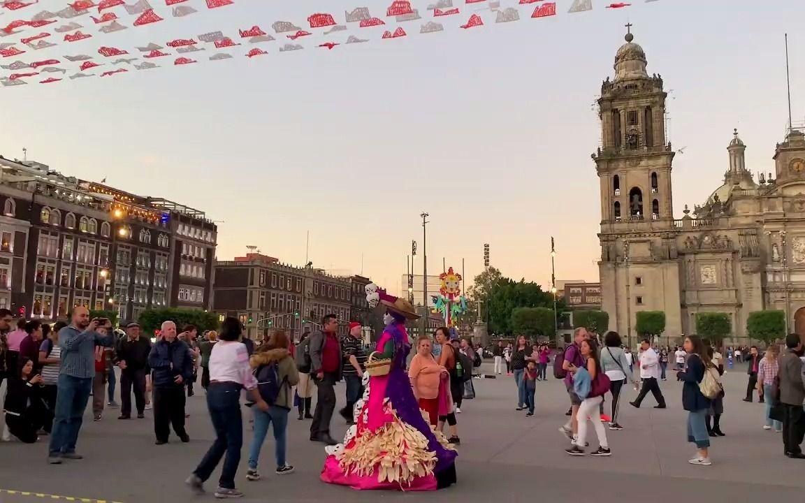 [图]【墨西哥记录】墨西哥城｜亡灵节旅行｜城市街拍｜2020