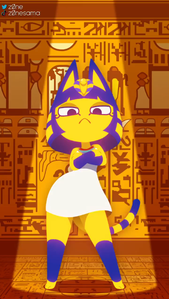 埃及猫ankha头像图片