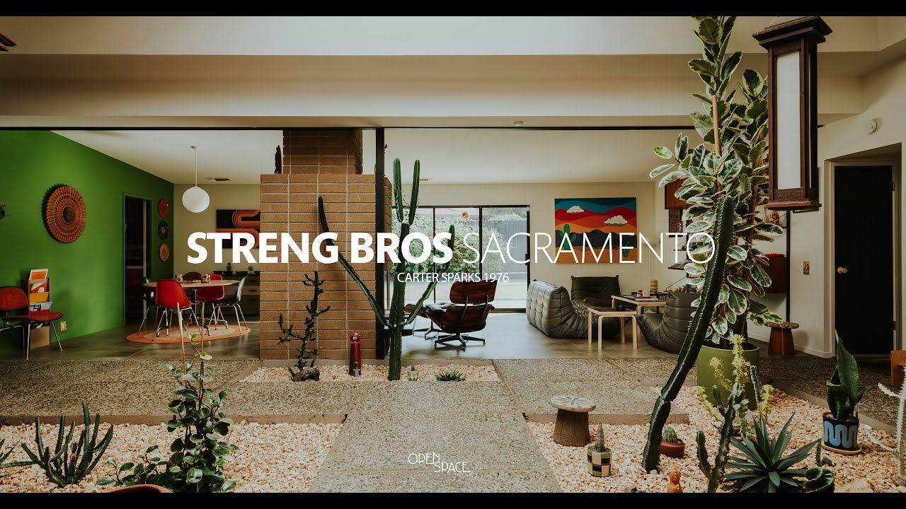 【roomtour】exploring an interior atrium in a modernist