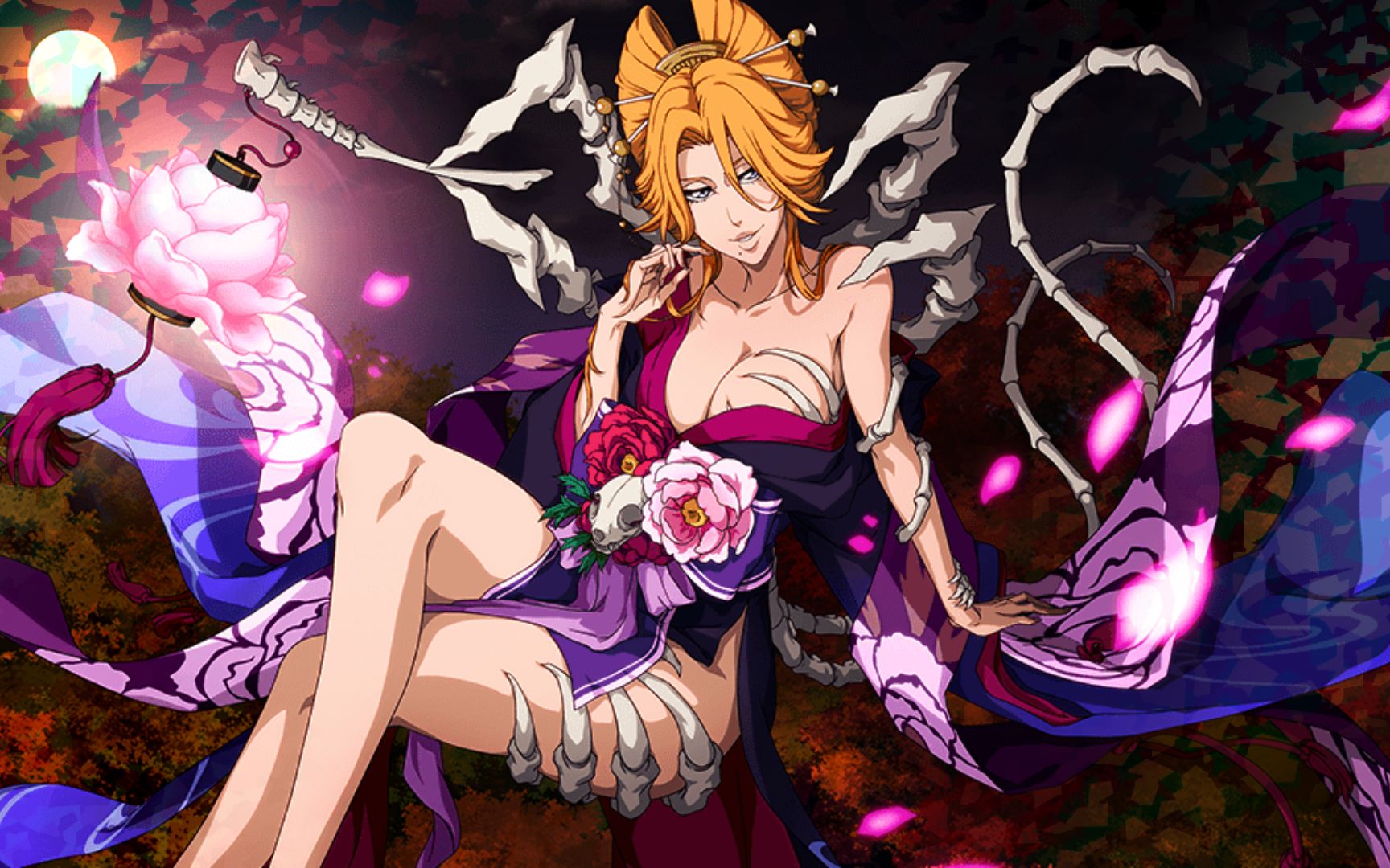 活动  【技能超细节展示】松本乱菊百鬼夜行ver (bleach 死神勇敢的