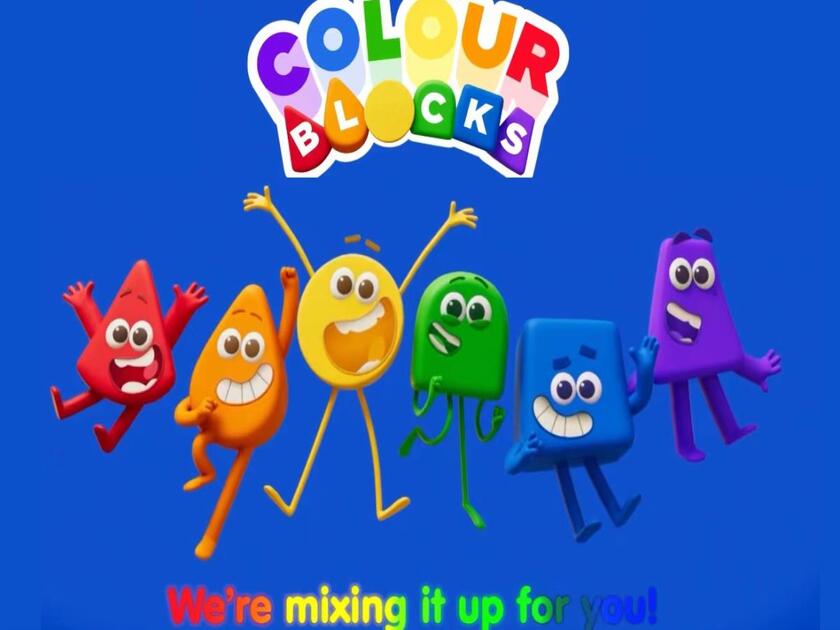 BBC最新王牌英语启蒙动画《Colour Blocks颜色积木》全103集 字母积木数字积木姊妹篇 亲子英语学习_哔哩哔哩_bilibili