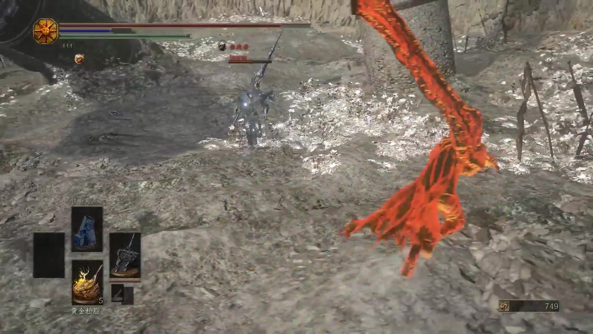 黑暗之魂3被干实录6漫烟特大剑在神坛下称王