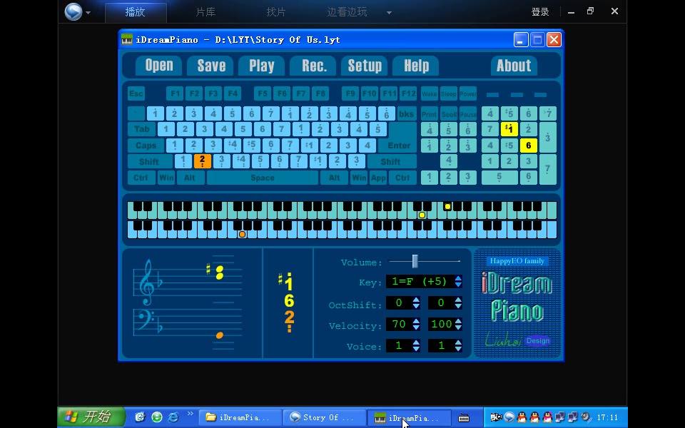 [图]【idreampiano键盘钢琴】Story Of Us