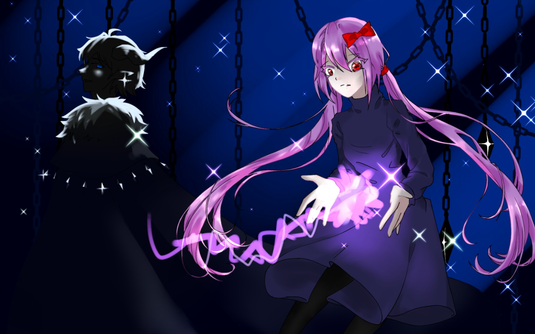 活动作品绘画过程glaciaxionmarenol曲绘