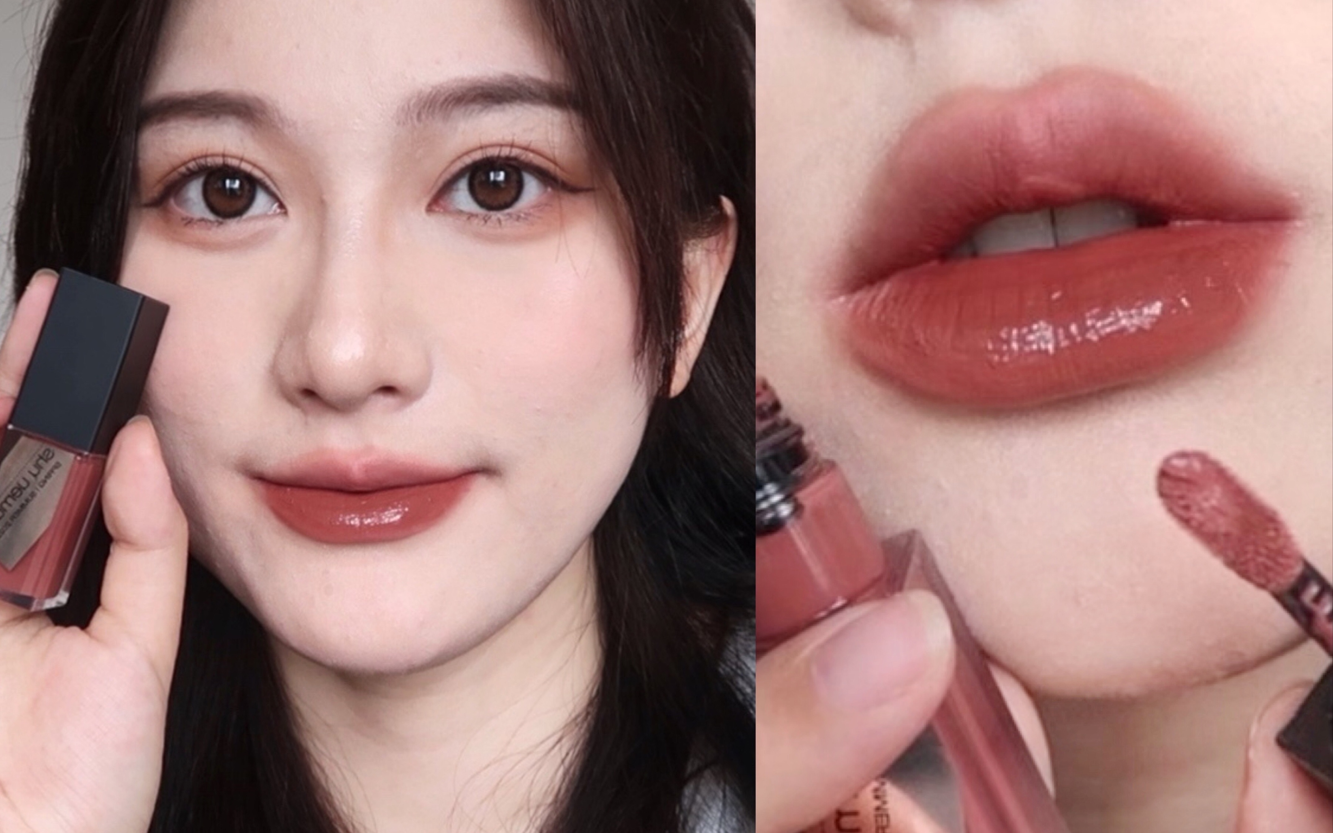 灰粉棕乌龙植村秀新色我就锁定了这支非广自购的果然俺的眼光木有错