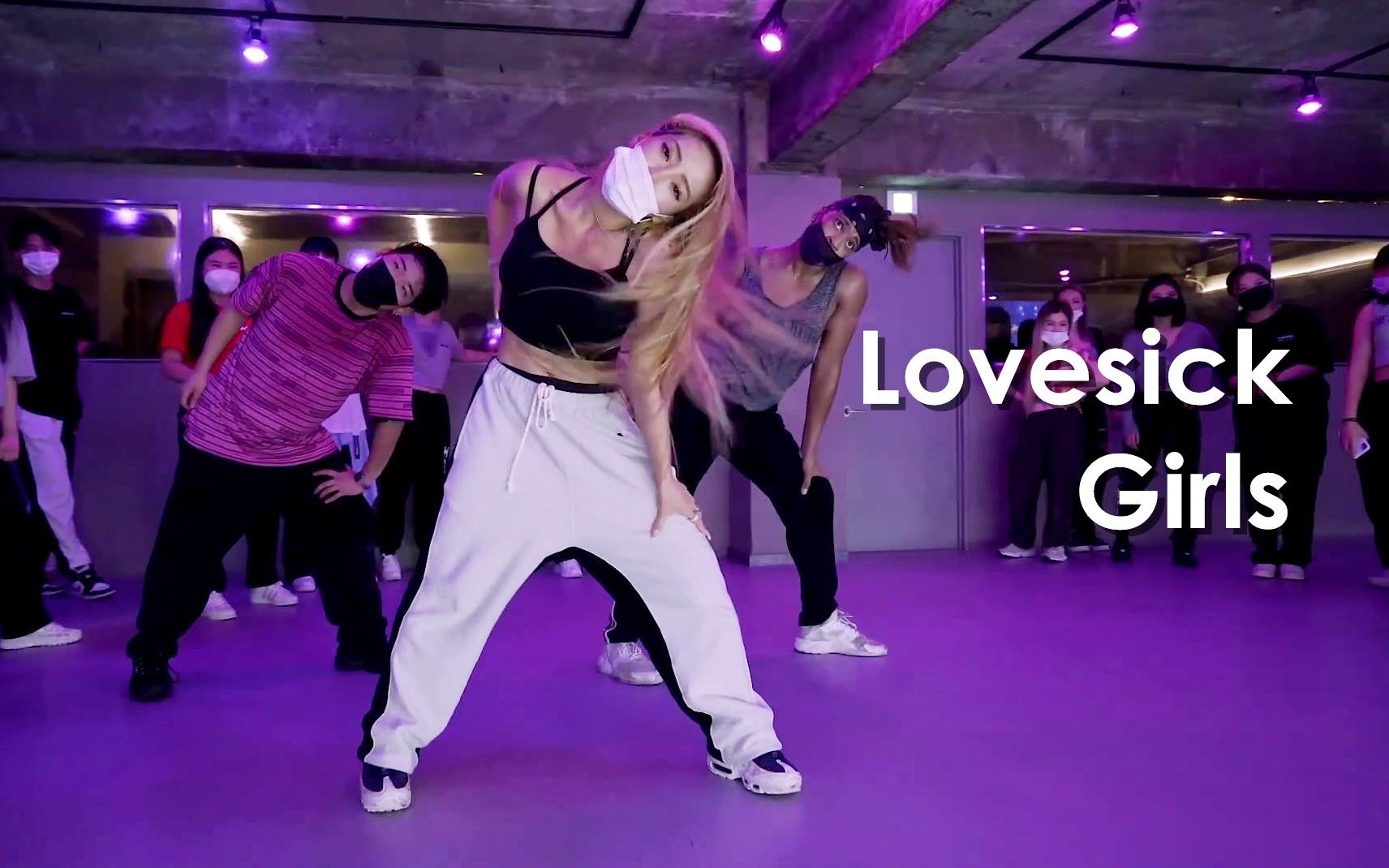 粉墨新曲lovesick girls编舞!power姐姐redlic力度jazz爵士舞作品