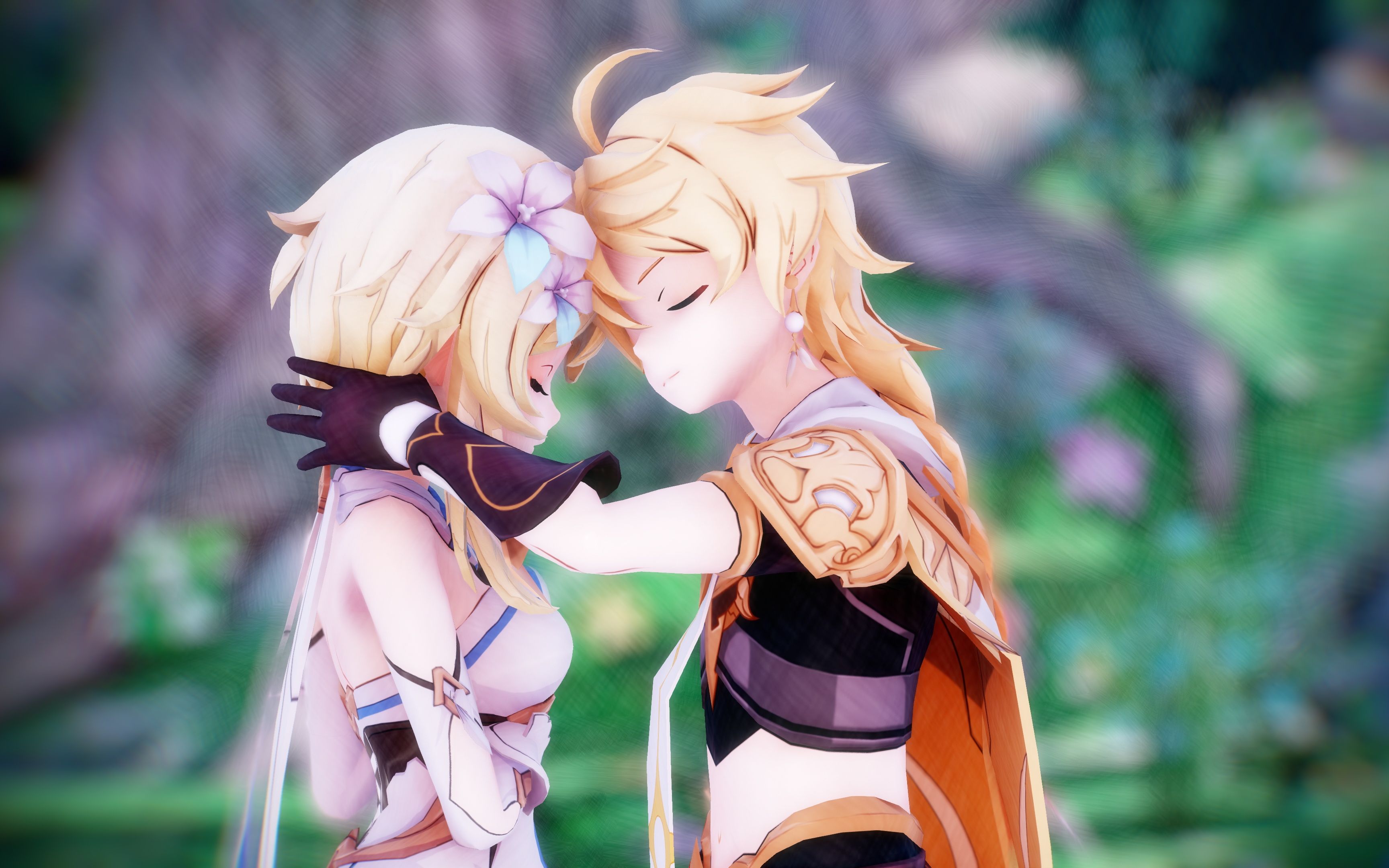 [原神mmd]荧の空 - 有何不可_哔哩哔哩_bilibili