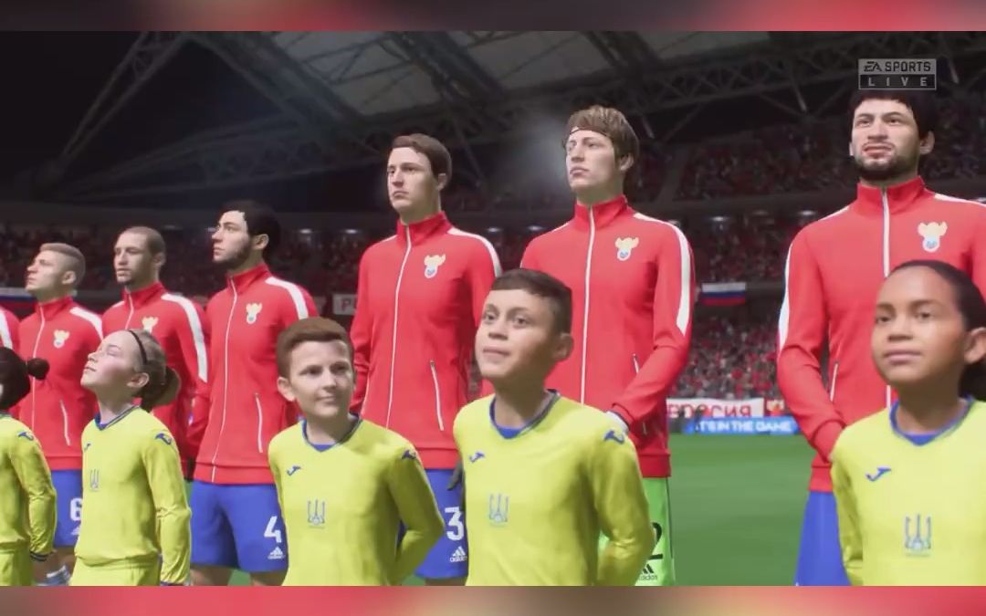 对俄制裁蔓延到游戏!EA公司宣布FIFA 22移除俄罗斯国家队和俱乐部哔哩哔哩bilibili