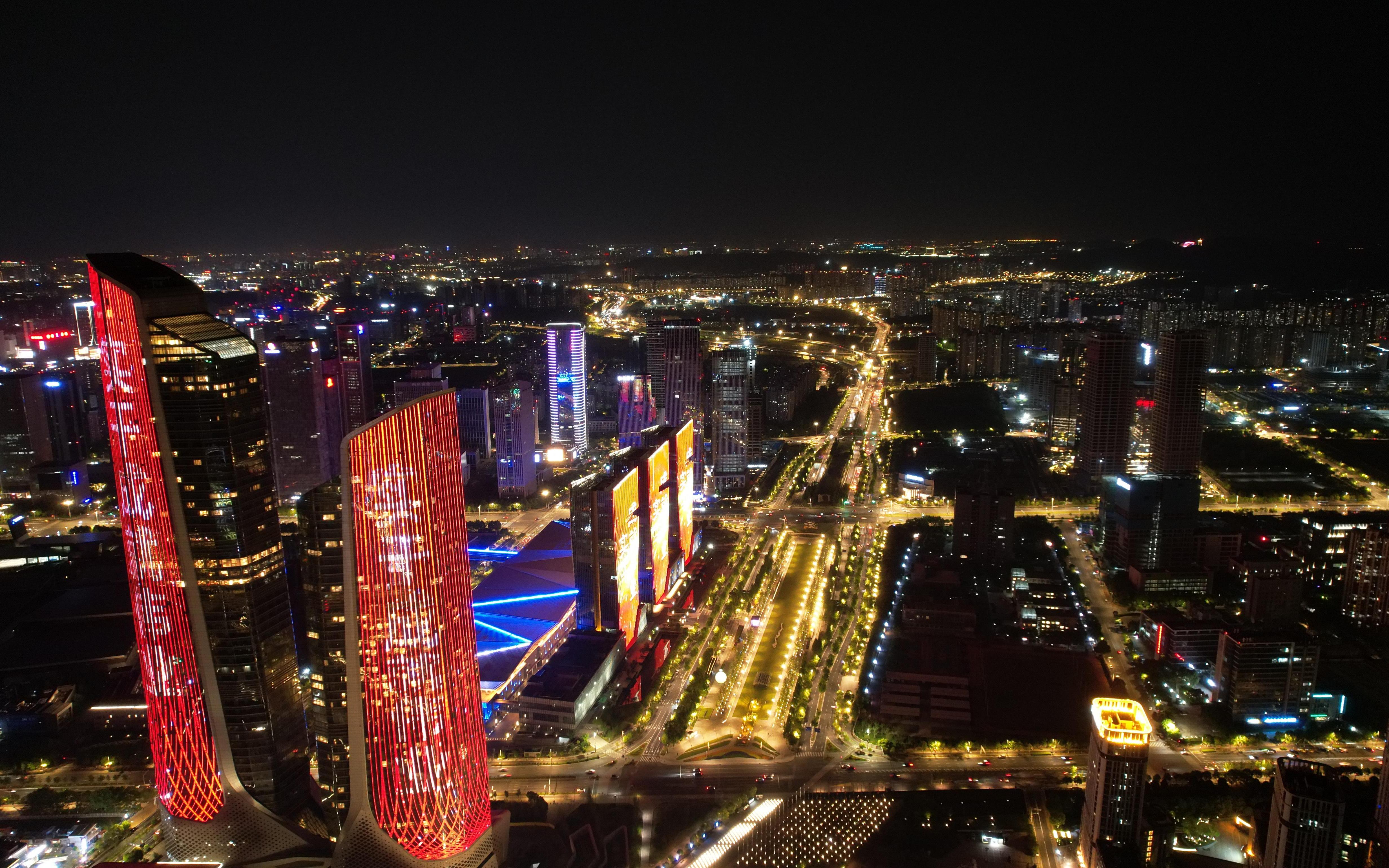 南京夜景打卡地图片