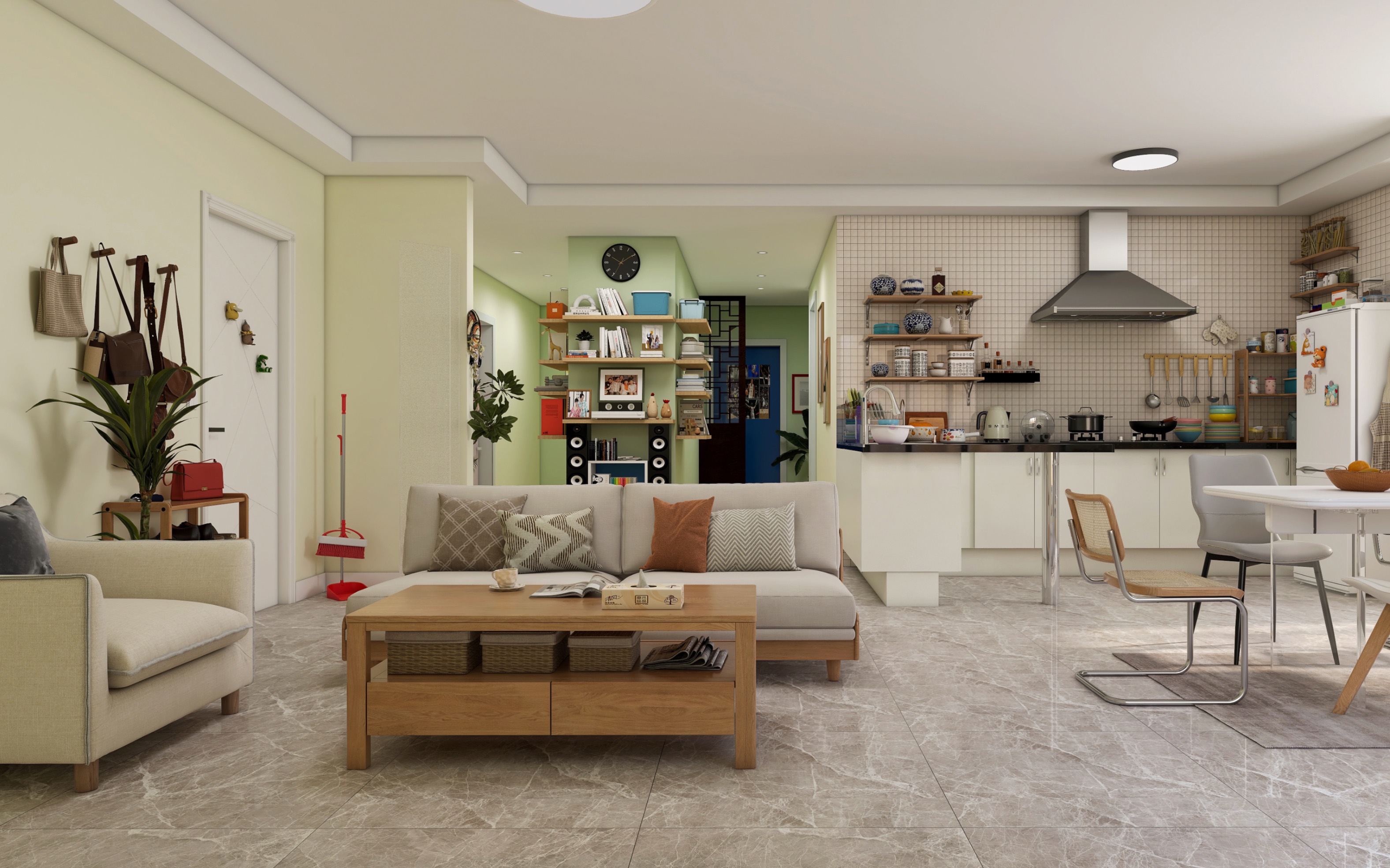 还原家有儿女的房子 你的童年我的童年好像都一样