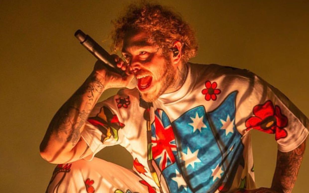 马龙演唱会postmalone2019澳洲巡演饭拍合集第一站426澳大利亚珀斯sun