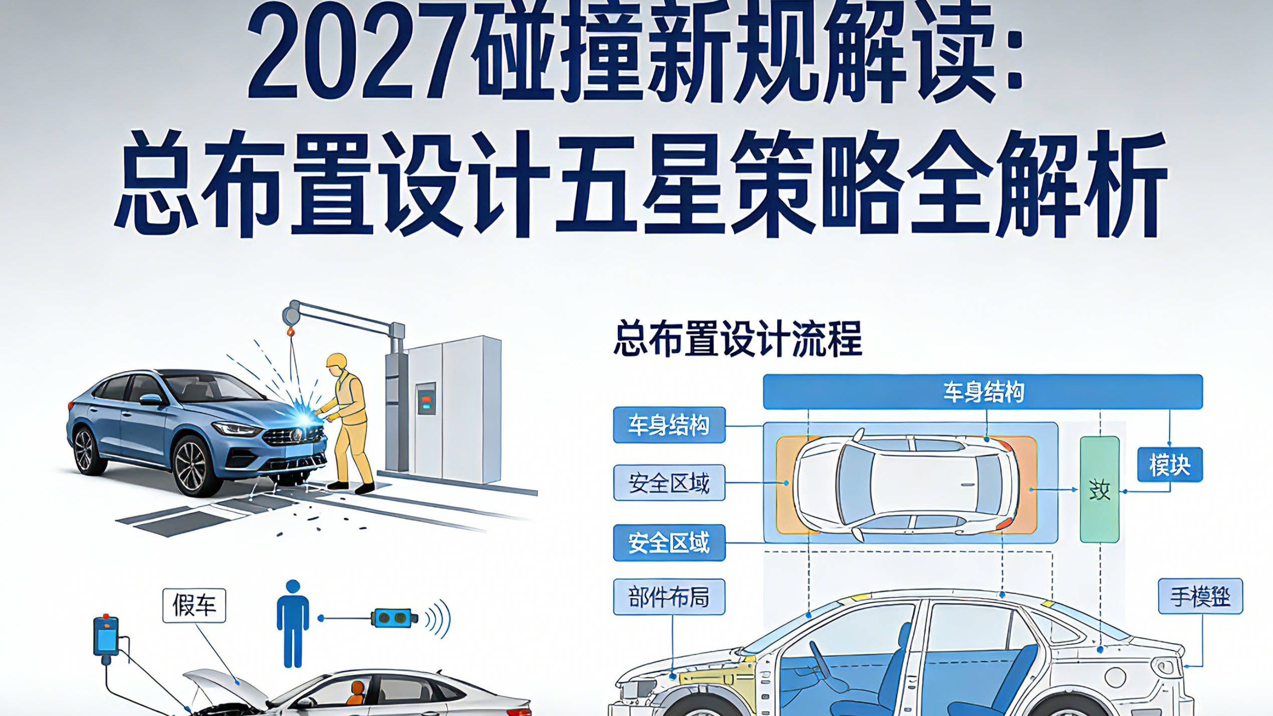 2027碰撞新规解读：总布置设计五星策略