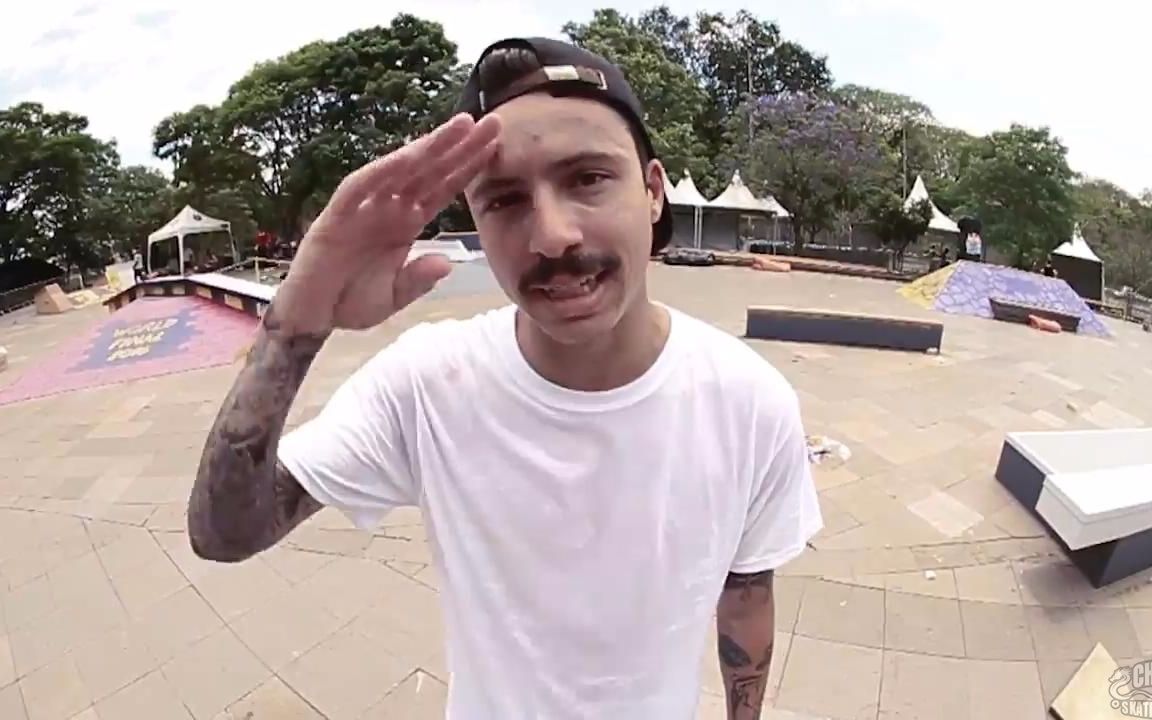 【滑板文化】luan oliveira highlights - matriz skate pro 2016