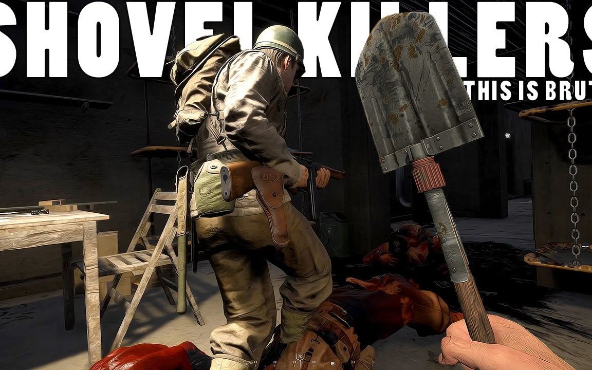 hell let loose近身战斗是残酷的