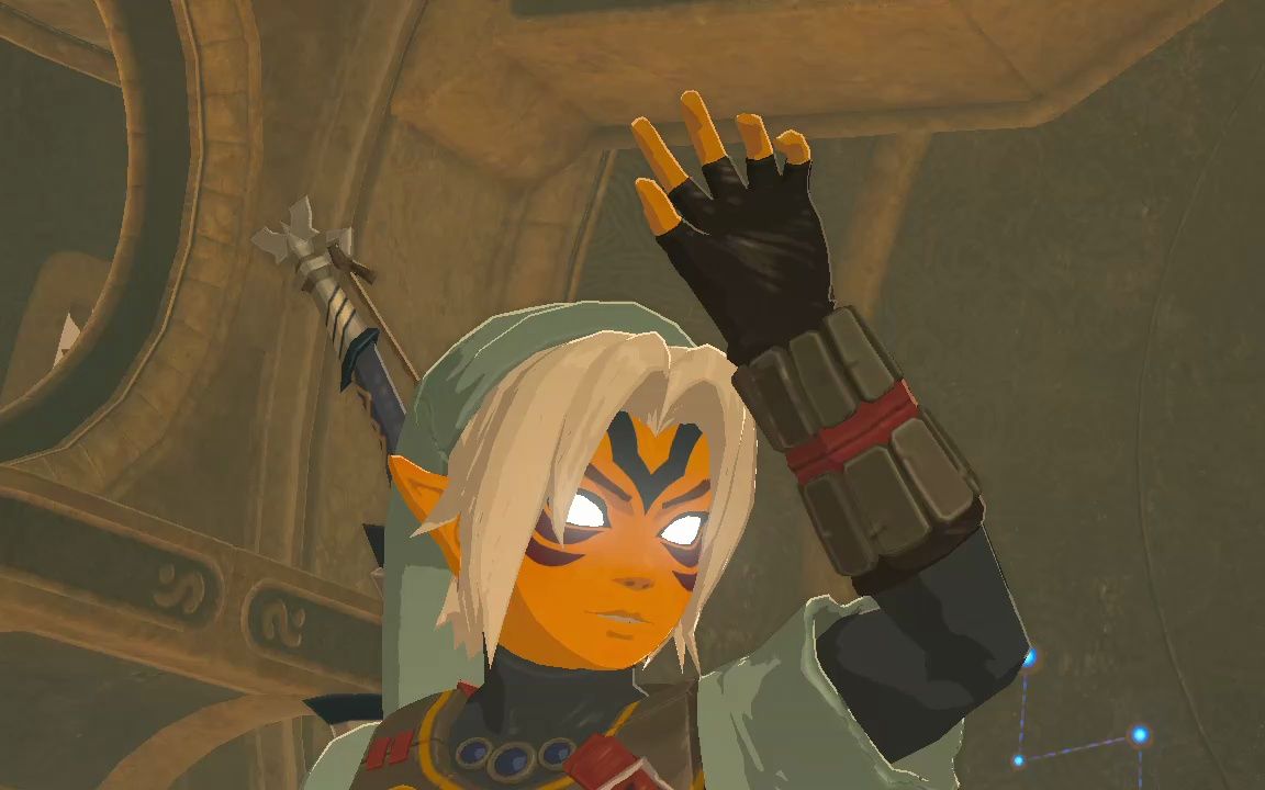 为了这一刻专门换的鬼神套