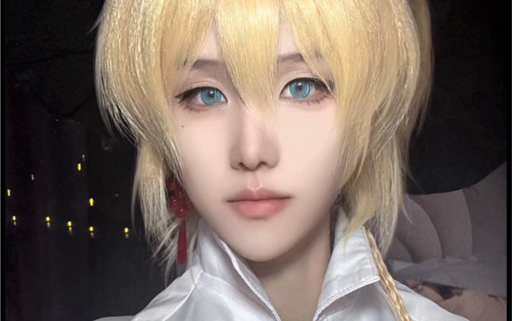 魔笛magi cos 金发碧眼泪痣 他是……!