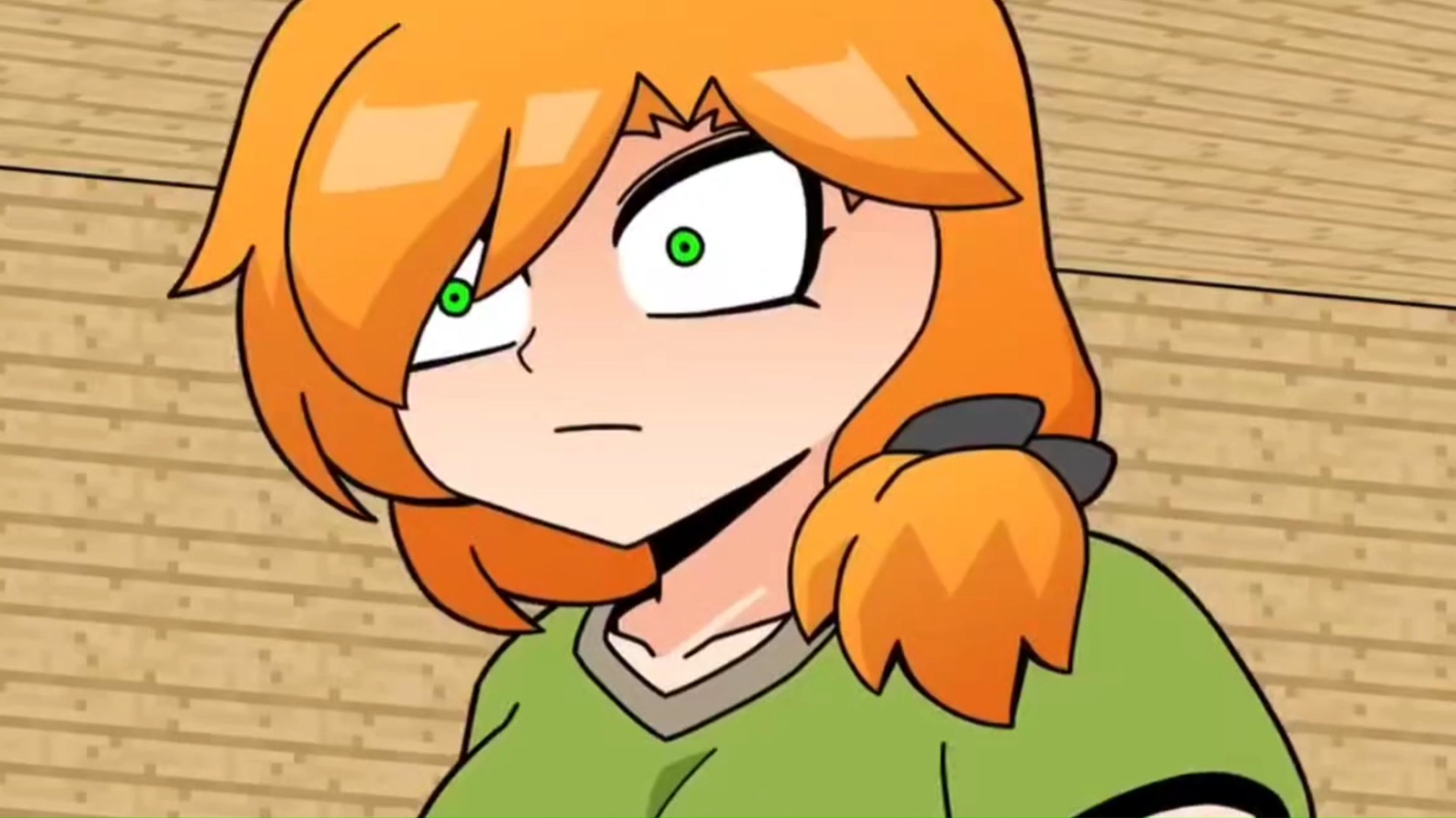 瞧见史蒂夫拥有八块腹肌,艾丽克斯有些尴尬#二次元