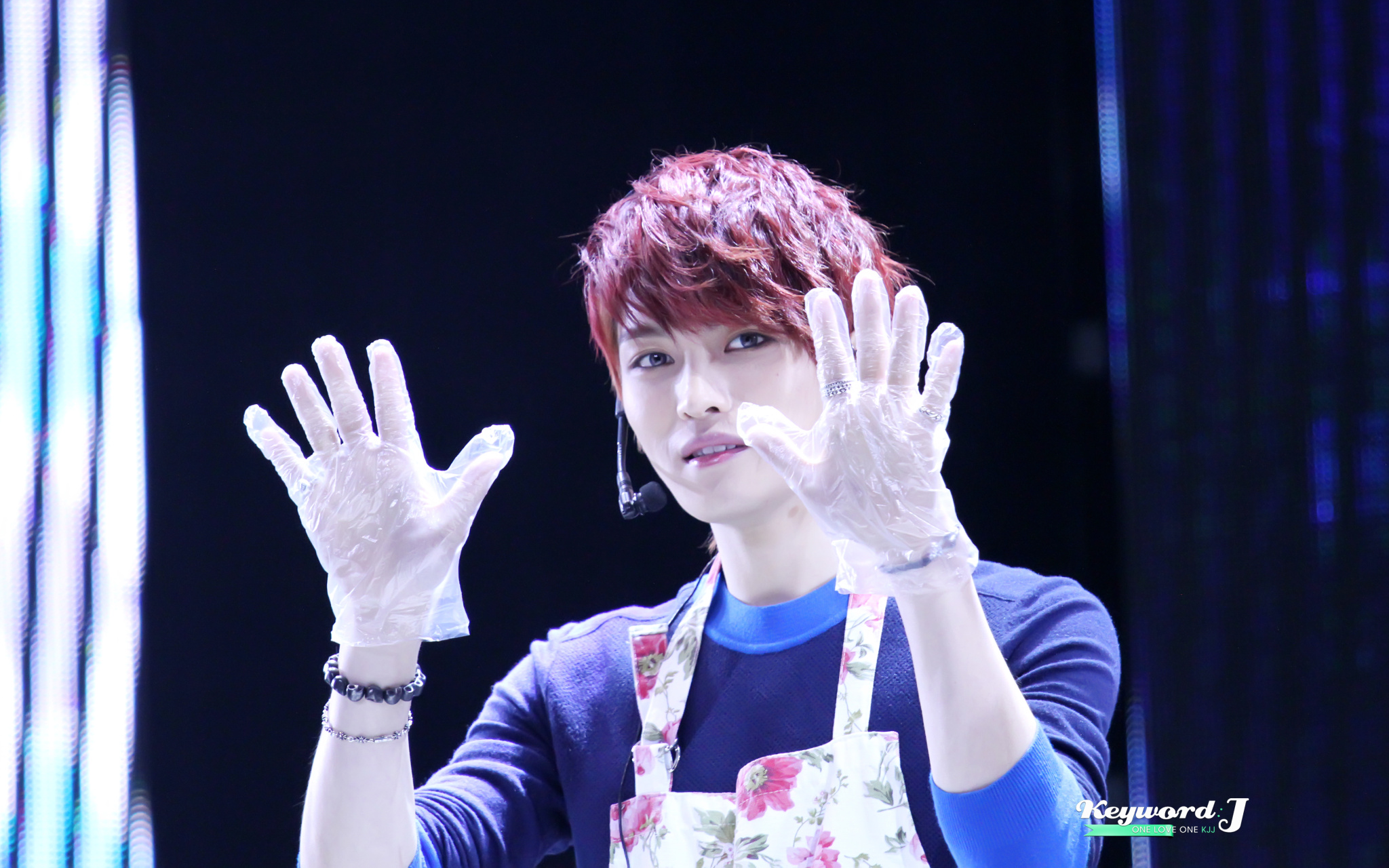 【金在中】130406 南京mini演唱会可爱卖萌的金小在——kiyomi