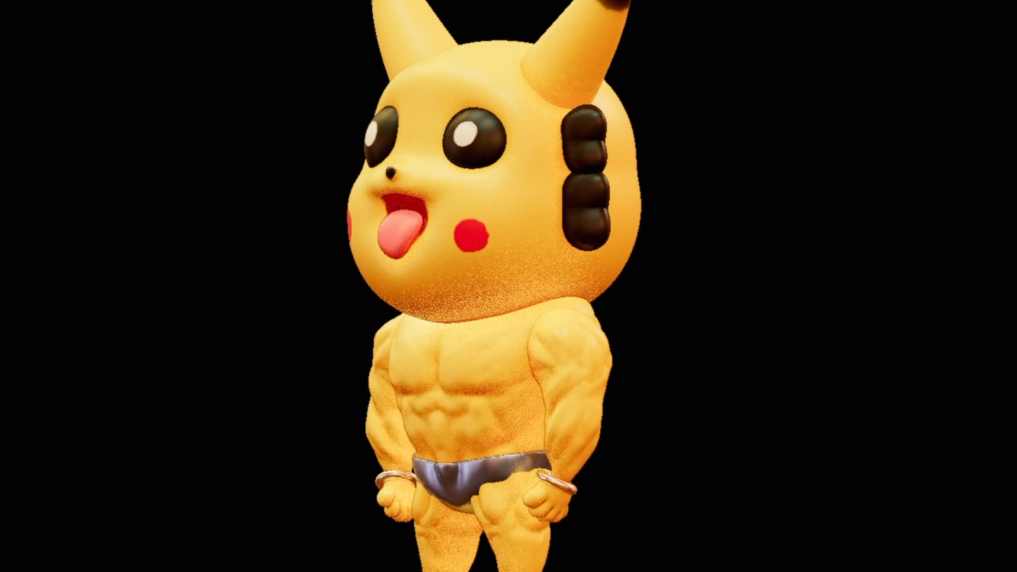 皮卡丘也可以是猛男s