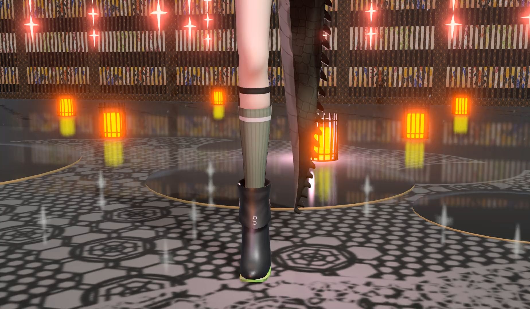 明日方舟嘉维尔一字马挑战