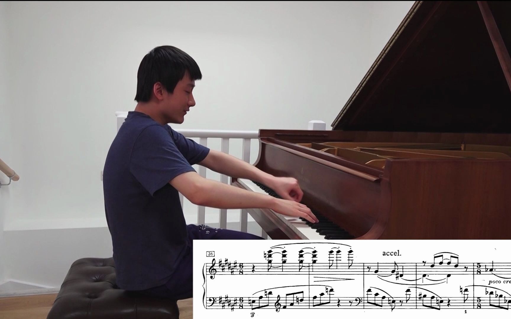 [图]【斯克里亚宾】升F大调第五钢琴奏鸣曲 Scriabin Sonata no.5 Shutian Cheng 16岁