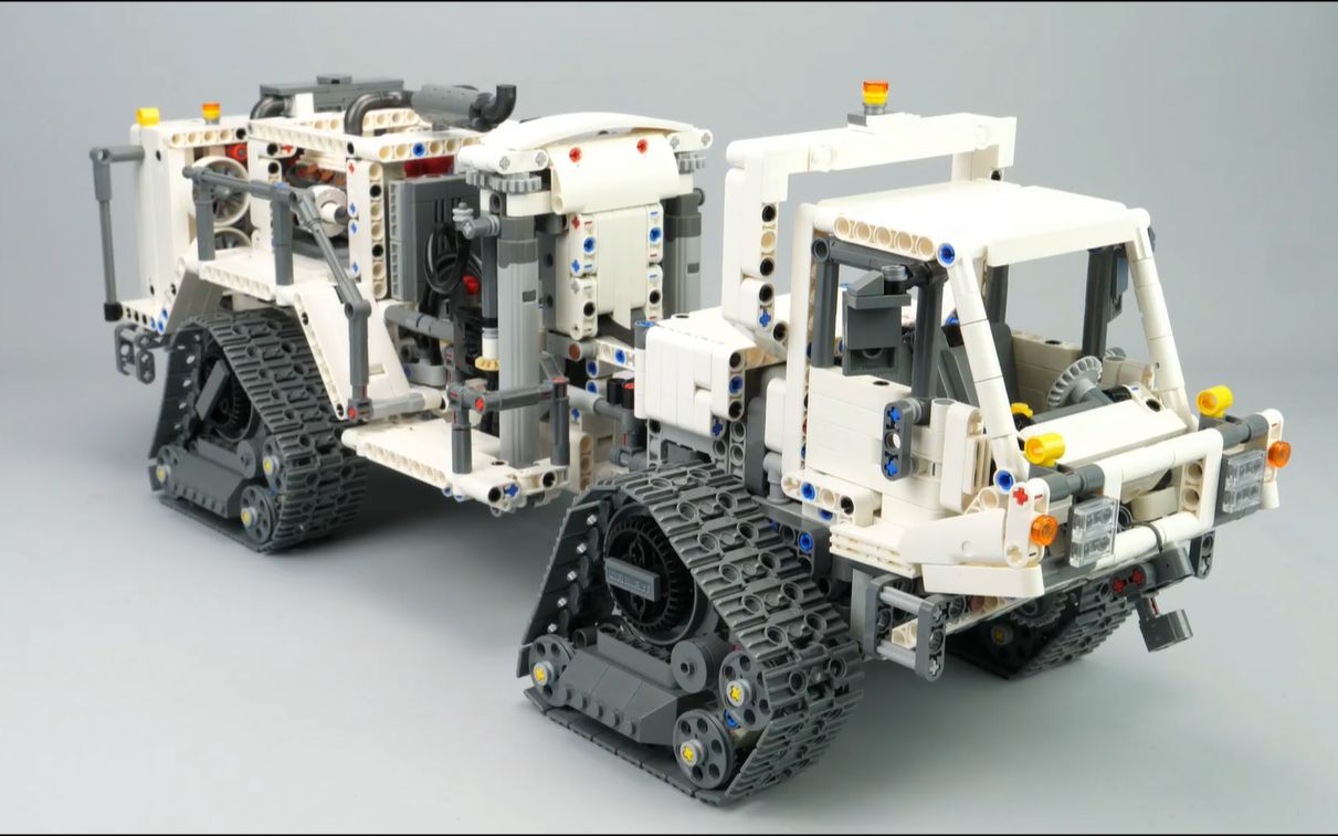 乐高科技42100 model b - vibroseis tracked vehicle_哔哩哔哩_bili