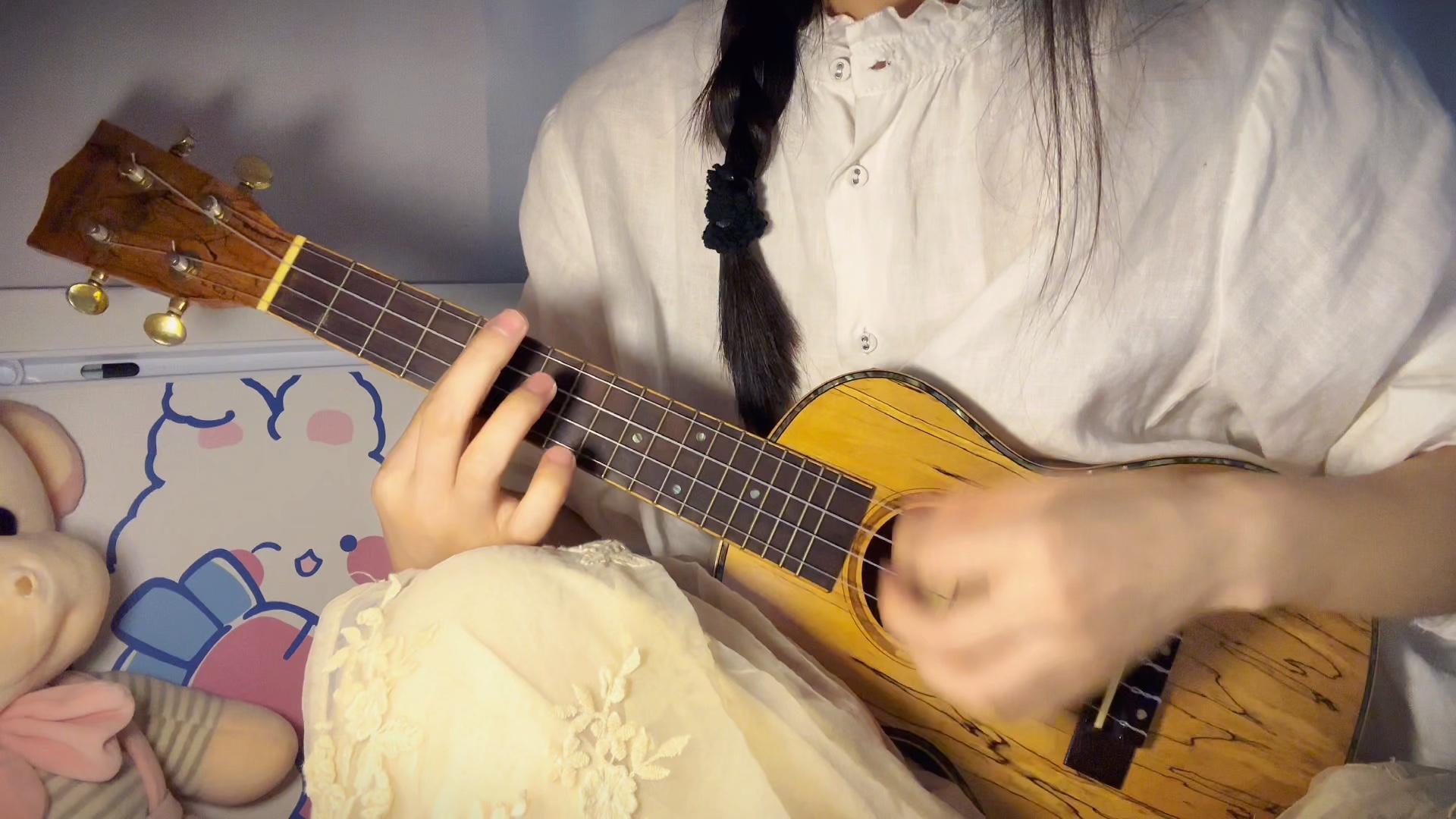 《牵丝戏》尤克里里指弹来啦