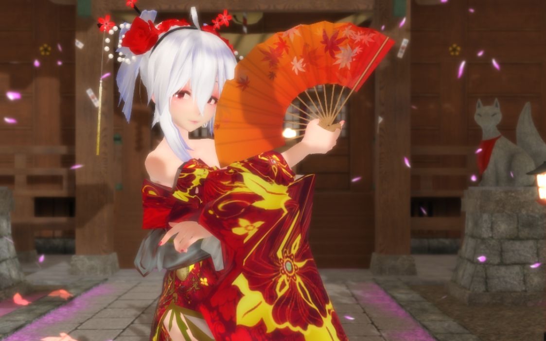 响喜乱舞【弱音和服旗袍】_哔哩哔哩_bilibili