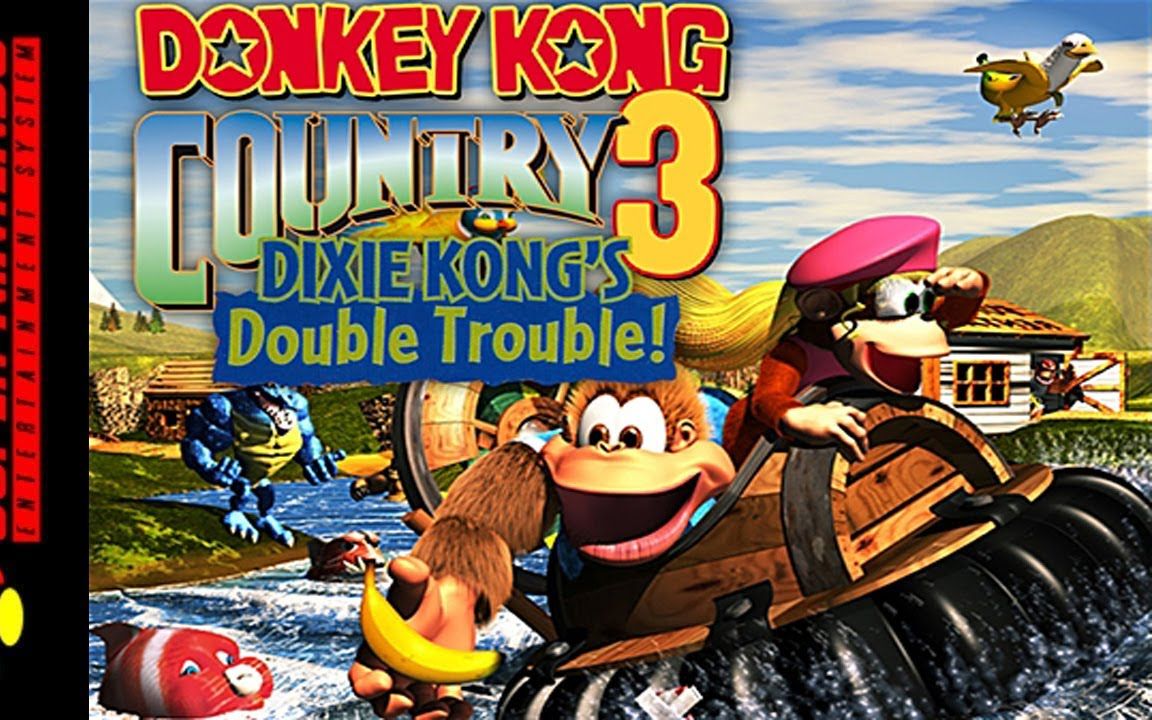 [图]【夜光云】《超级大金刚3》全流程实况 中古游戏调查组 第66期 (Donkey Kong Country 3)